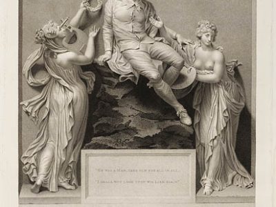 Sculpted by Thomas Banks (1735-1805). Engraved by Benjamin Smith (1754-1833)